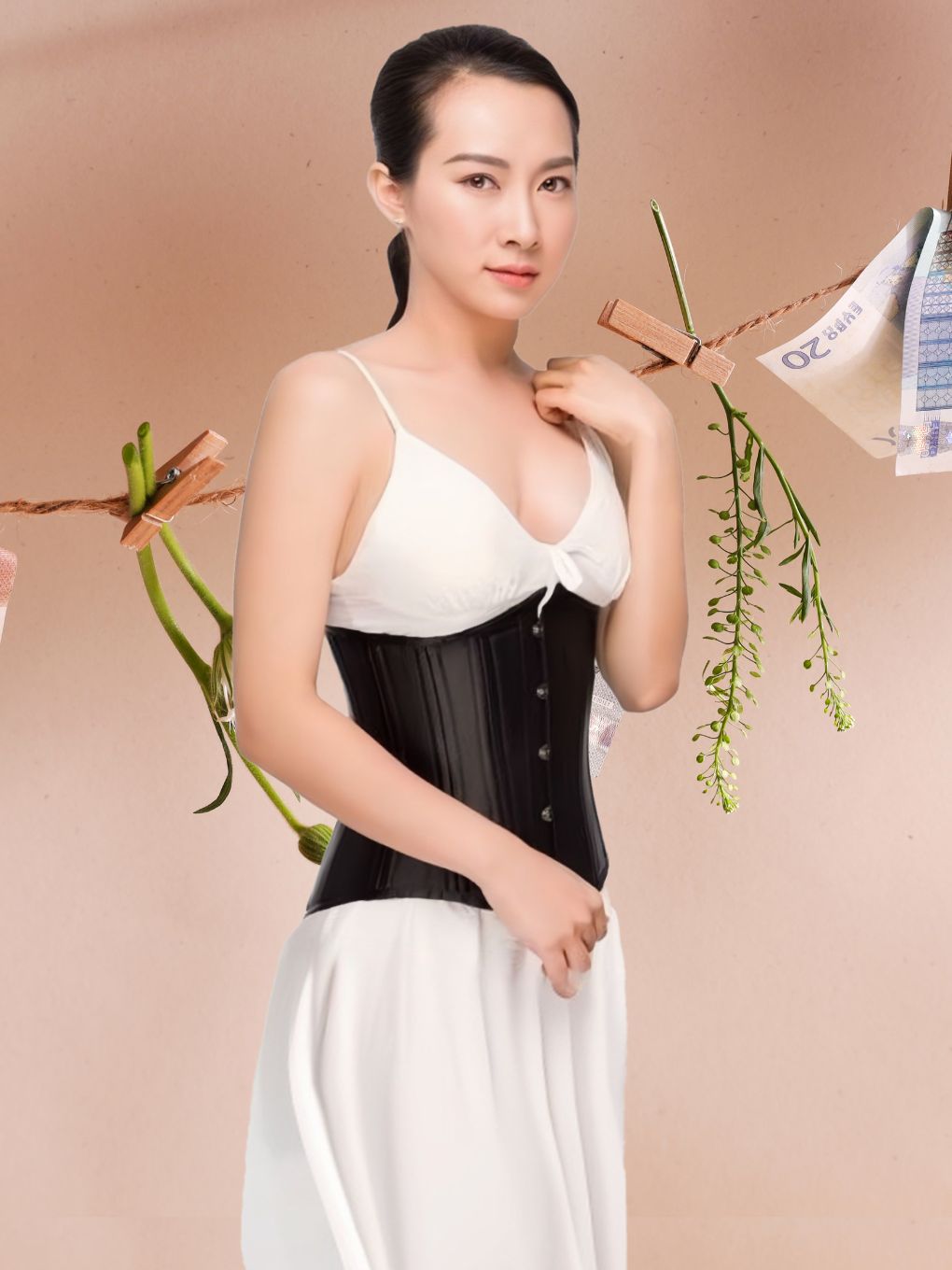 Áo Corset Chuẩn Giảm Ro