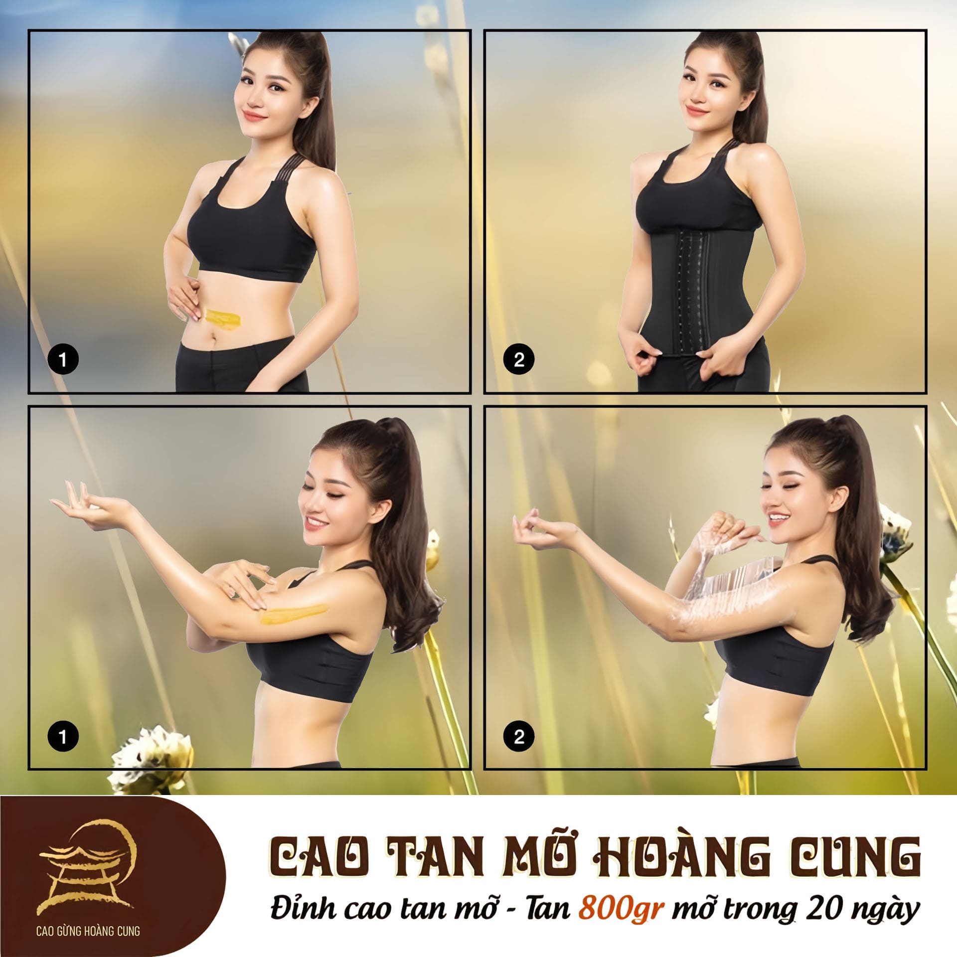 Kem Tan Mỡ Hoàng Cung