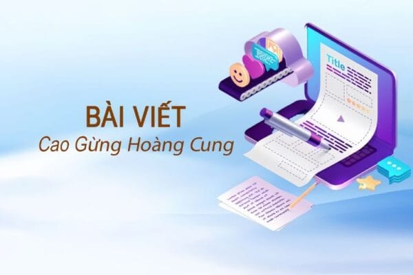 Bài Viết Cao Gừng Hoàng Cung